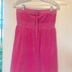 Vintage Y2K Barbie Pink Juicy Couture Dress
